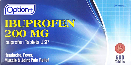 Ibuprofen is good for inflammation but can  also be used for fever, joint pain, and headaches (Ogden Pharmacy)